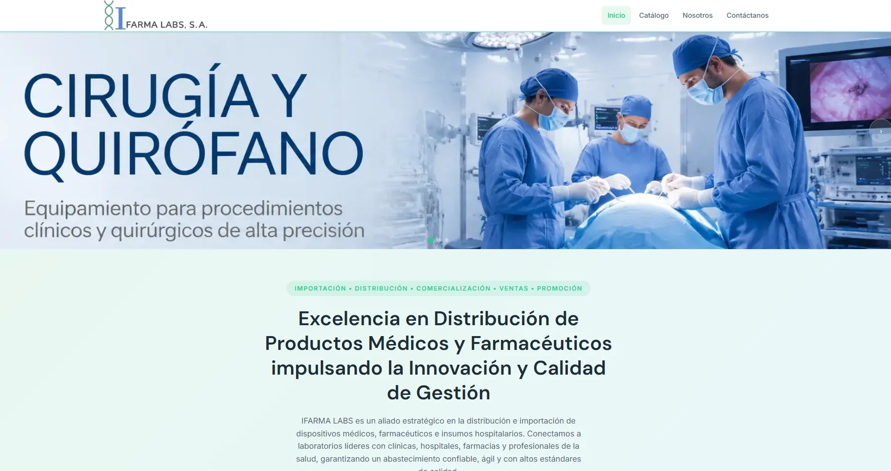 IFARMA LABS Corporate Website